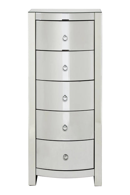 Eastbourne Curved Tallboy Drawers