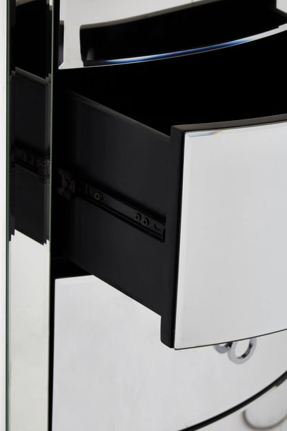 Eastbourne Curved Tallboy Drawers