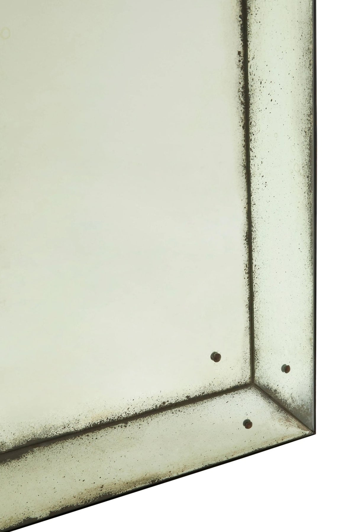 Bowness Antique Effect Bevelled Edge Full Length Wall Mirror