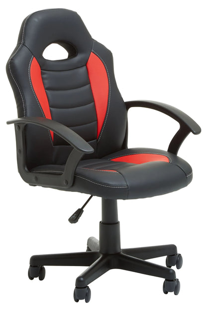 Crediton Black and Red Home Office Or Gaming Chair