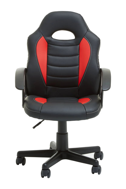 Crediton Black and Red Home Office Or Gaming Chair