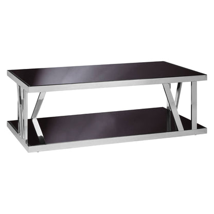 Monaco Rectangular Coffee Table with Glass 