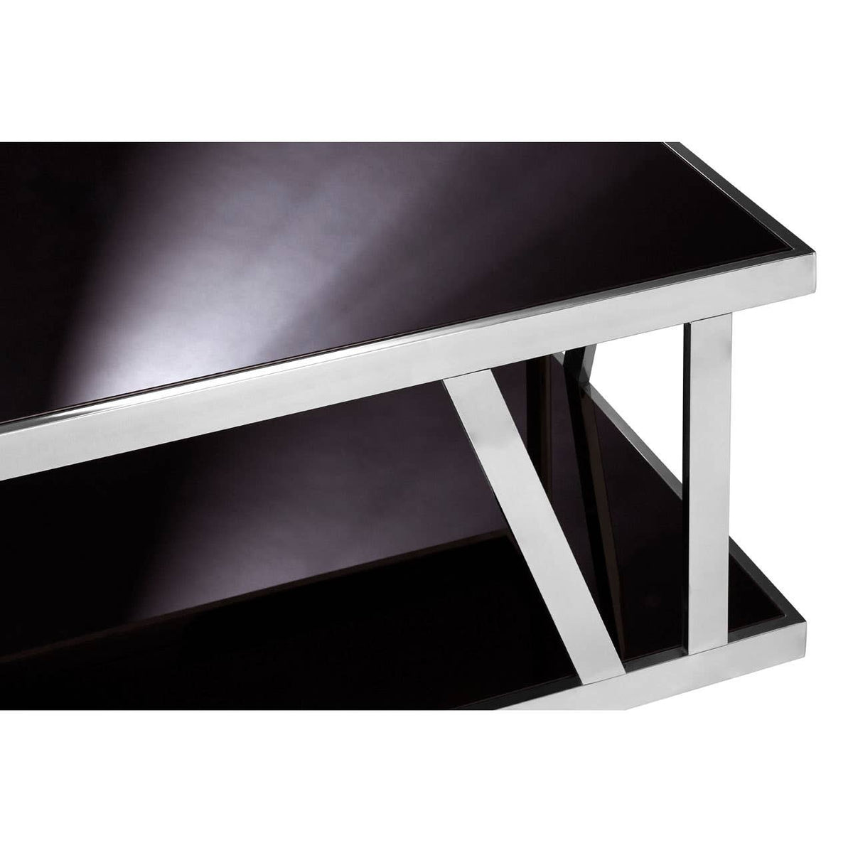 Monaco Rectangular Coffee Table with Glass 