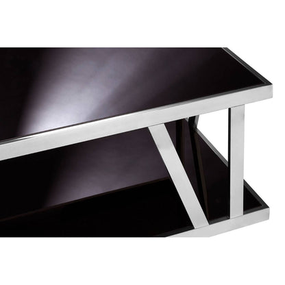 Monaco Rectangular Coffee Table with Glass 