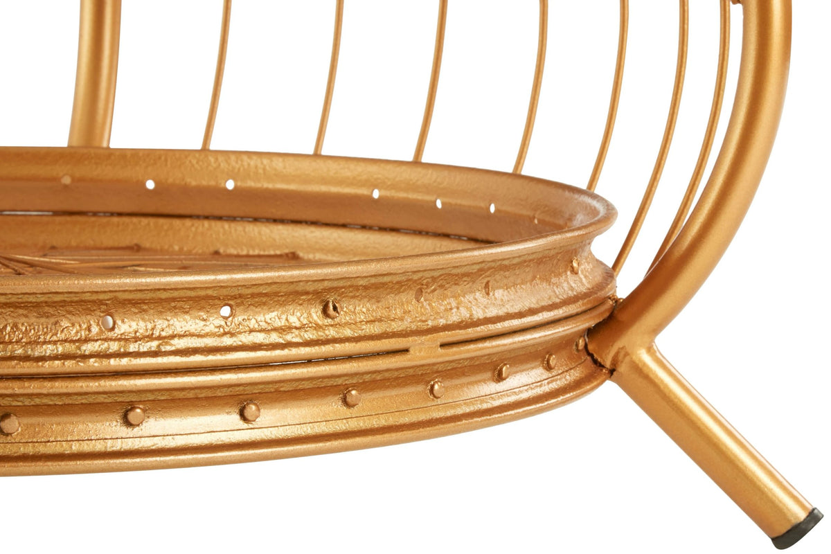 Lyndhurst Bicycle Wheel Coffee Table #colour_gold