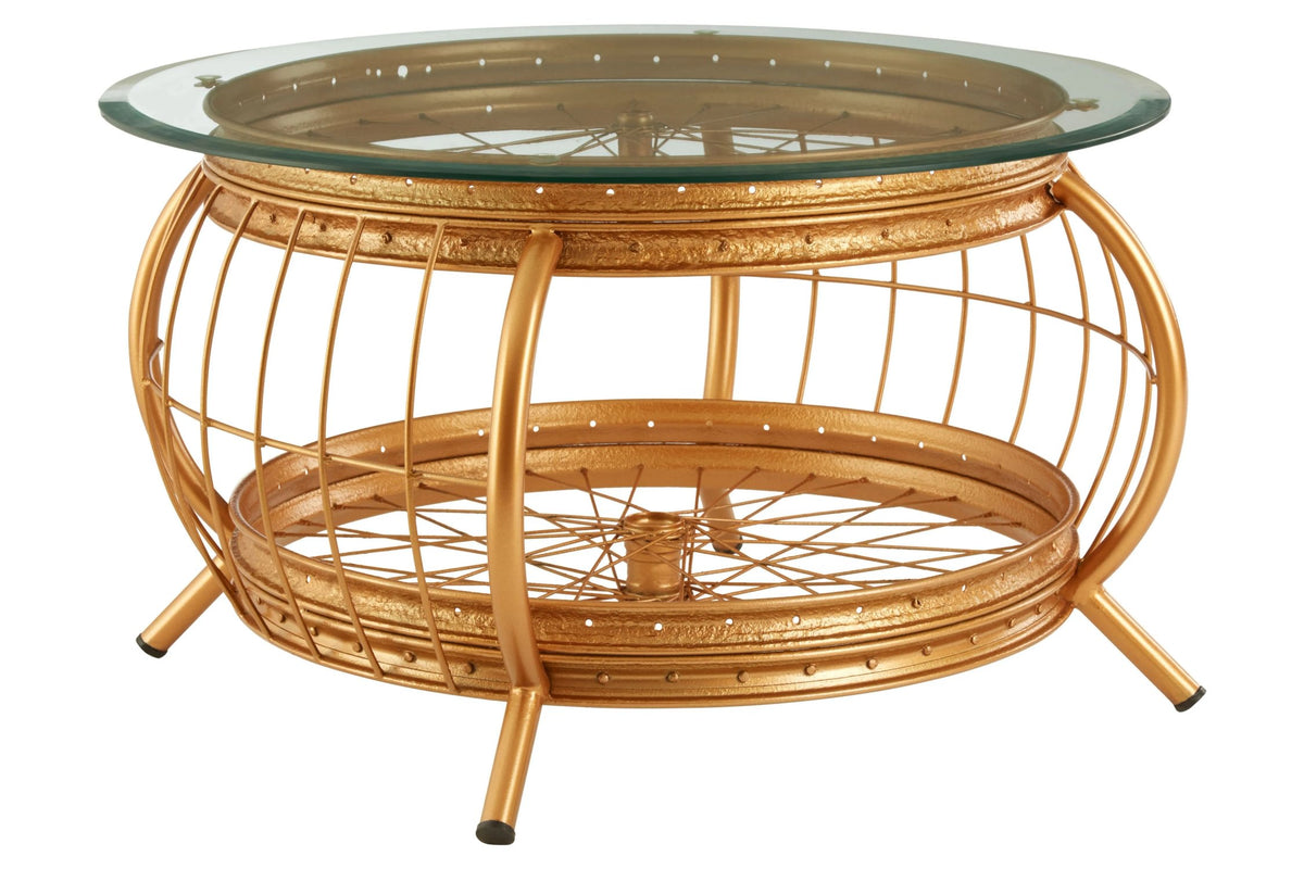 Lyndhurst Bicycle Wheel Coffee Table 