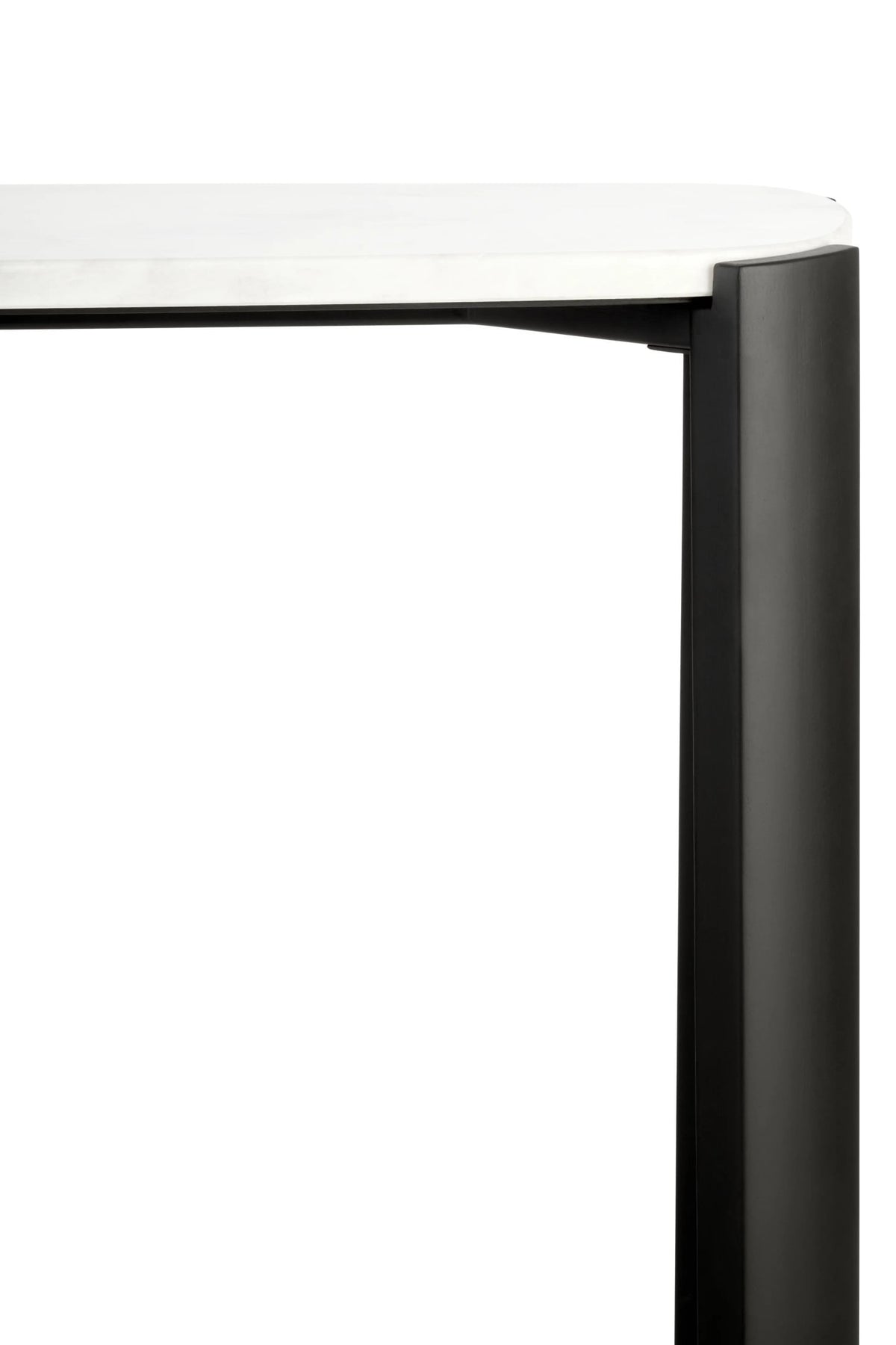 Yarm Marble Top and Acacia Wood Console Table 
