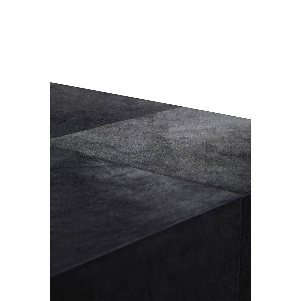Vienna Hair On Leather Side Table 