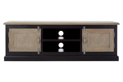 Vienna Grey Wash and Antique Black Media Unit