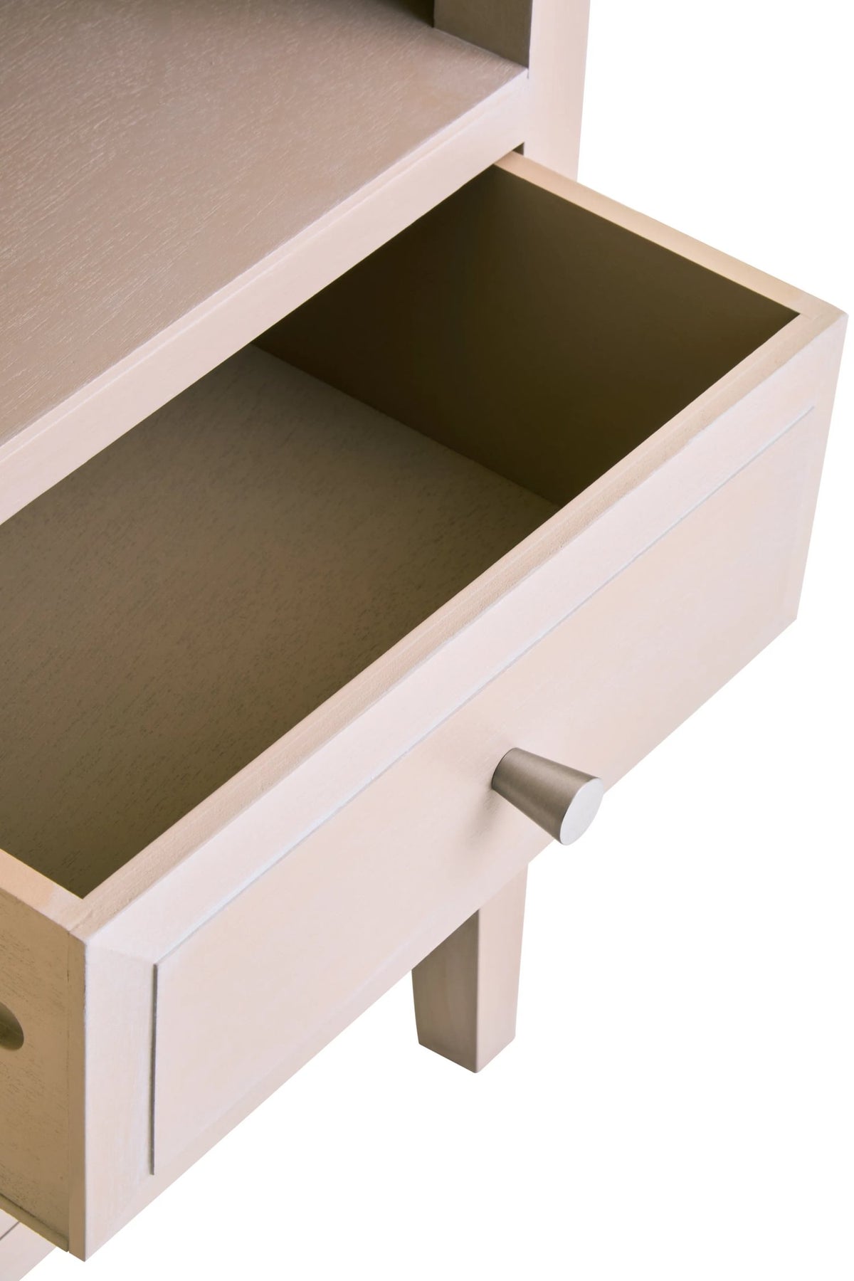 Savoy Two Drawer Wooden Side Table 
