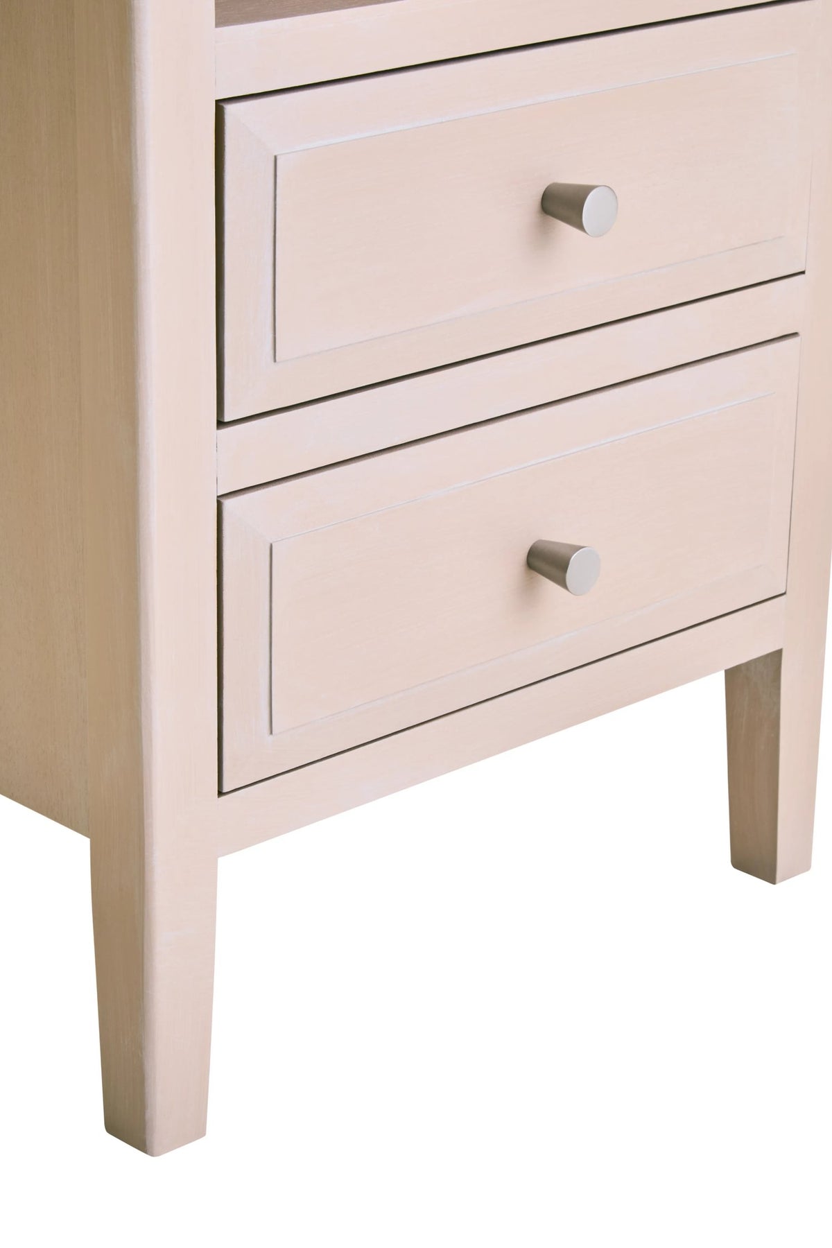 Savoy Two Drawer Wooden Side Table 