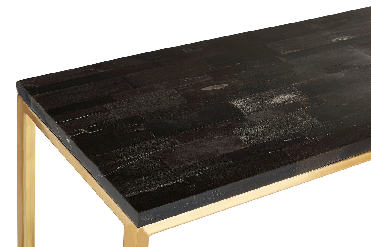 Somerton Console Table #colour_petrified-wood