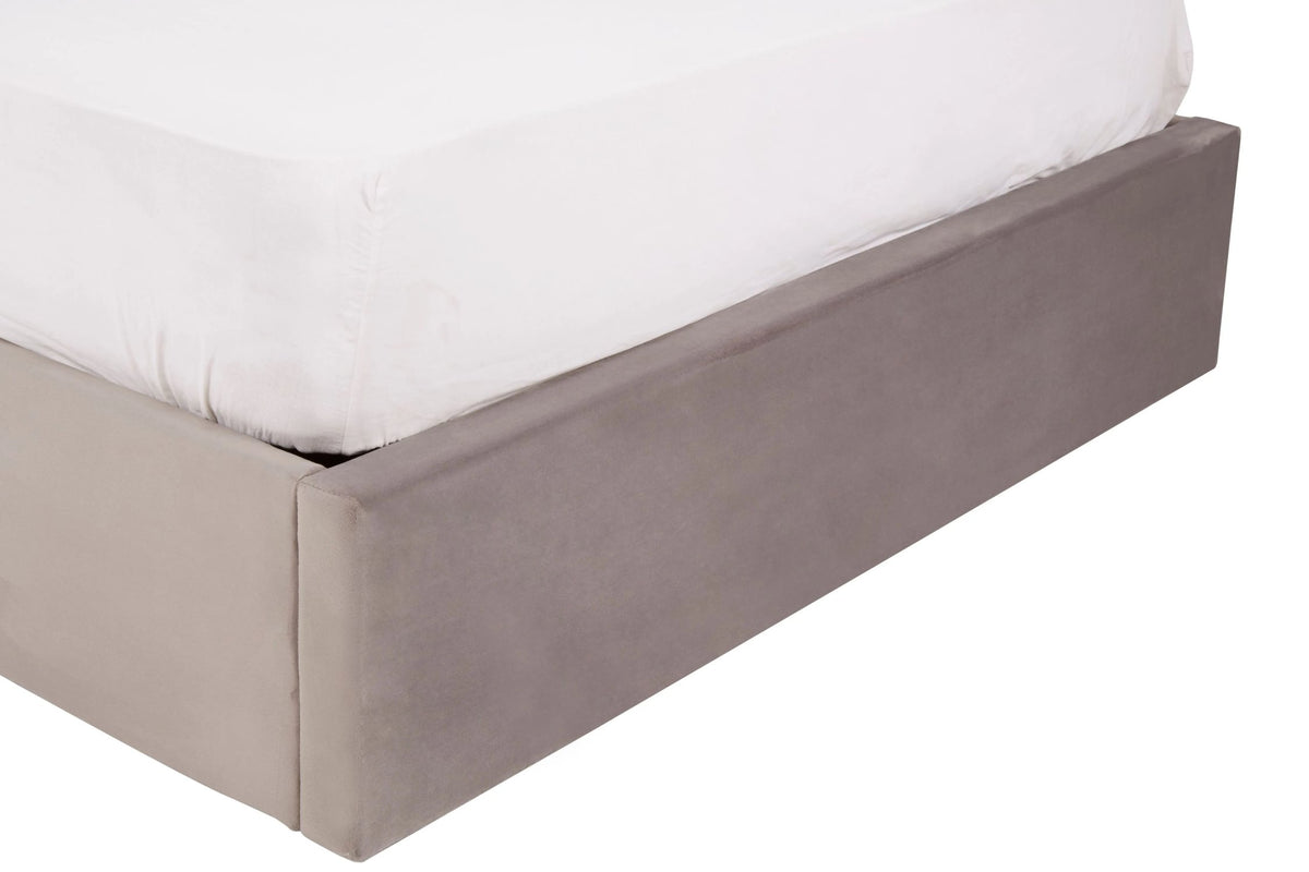 Brighton Ottoman Double Bed #colour_grey