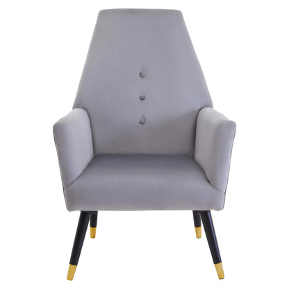 Regent Velvet Button Detail Chair 