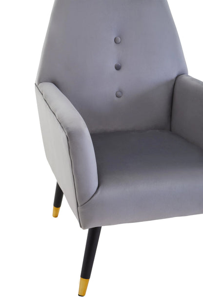 Regent Velvet Button Detail Chair 