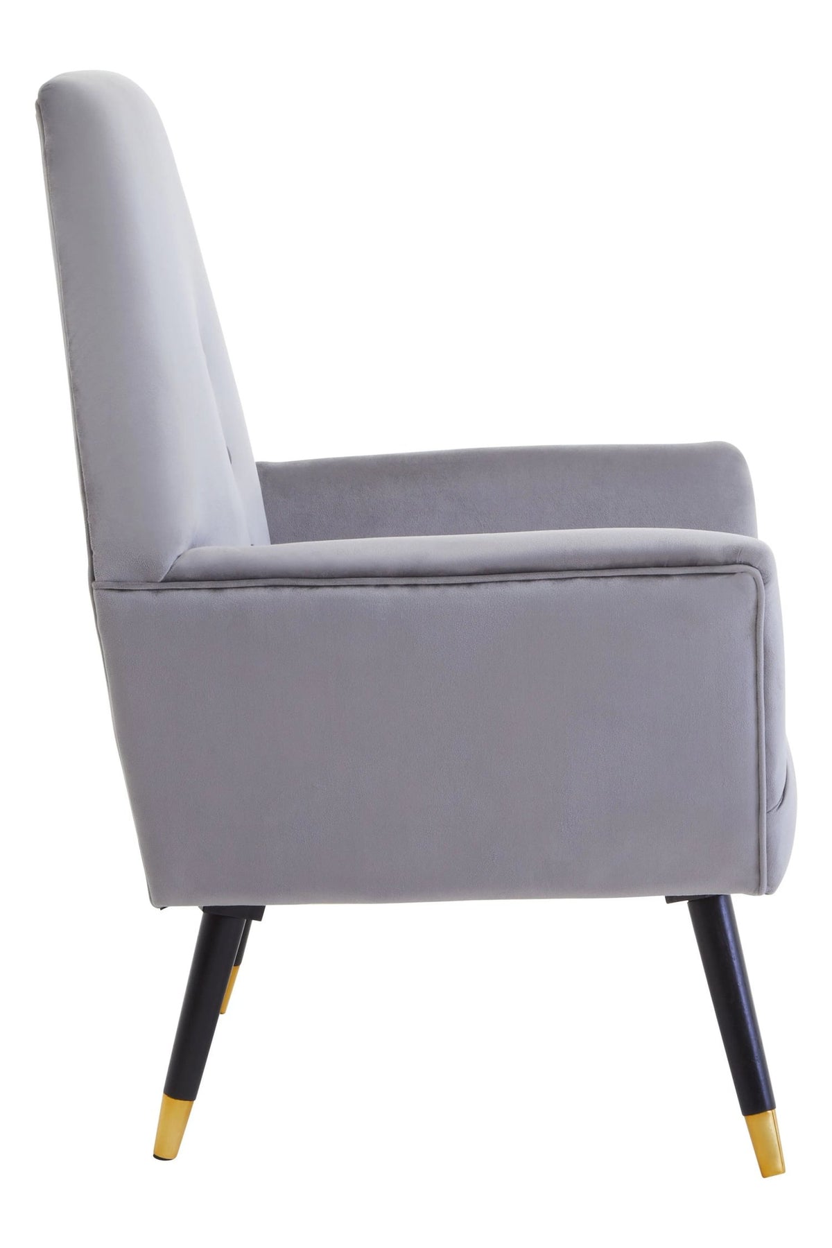 Regent Velvet Button Detail Chair 