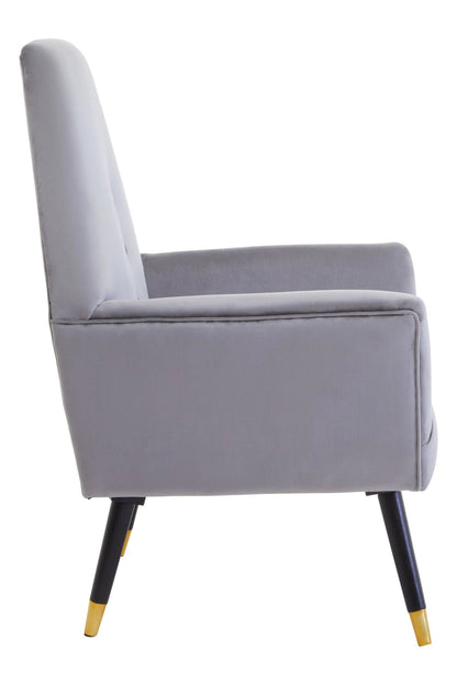 Regent Velvet Button Detail Chair 