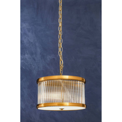 Vienna 5 Bulb Glass Pendant Light 