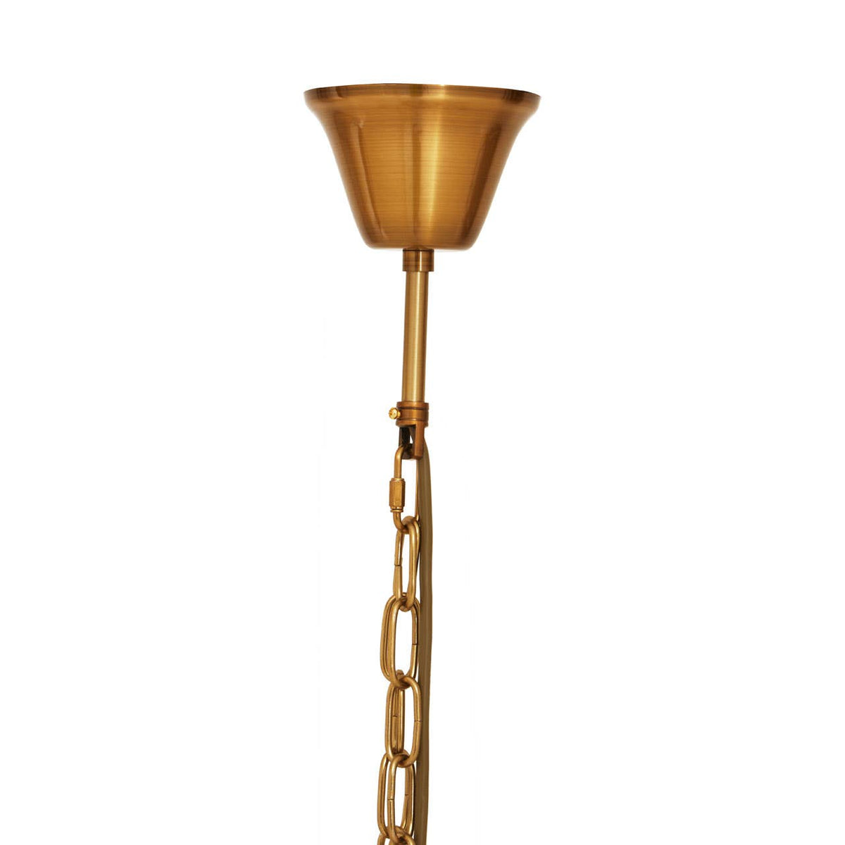 Vienna 5 Bulb Glass Pendant Light 