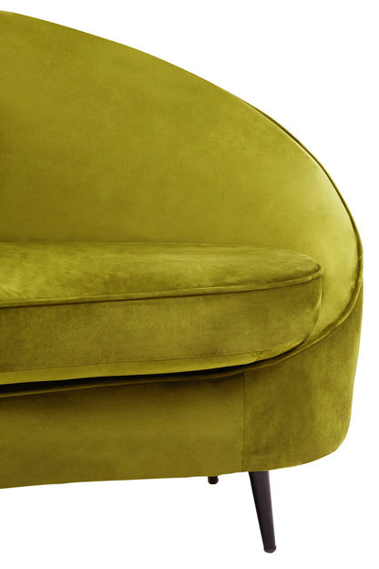 Brooklyn Three Seat Olive Velvet Sofa