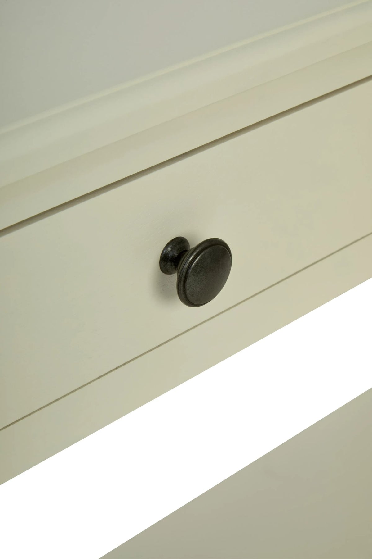 Savoy Two Drawer Bobble Detail Wooden Console Table 