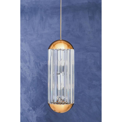 Vienna 6 Bulb Small Crystal Pendant Light 