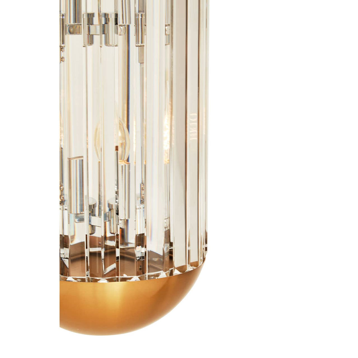 Vienna 6 Bulb Small Crystal Pendant Light 
