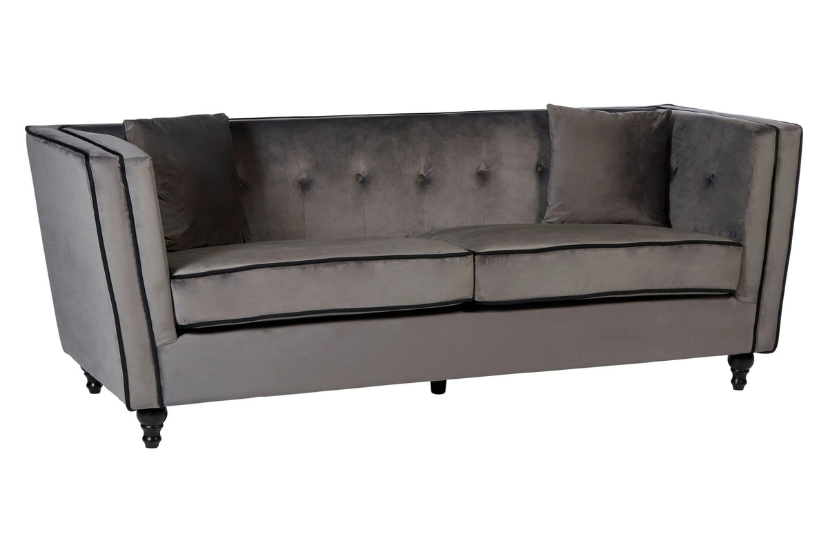 Notting 3 Seat Velvet Sofa 