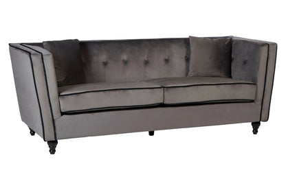 Notting 3 Seat Velvet Sofa 