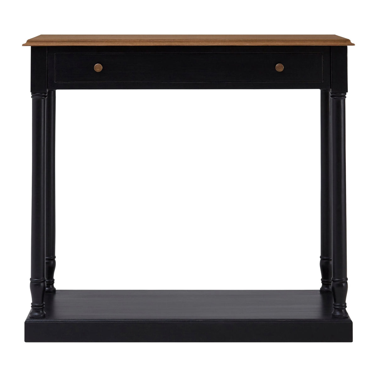 Stirling 1 Drawer Black Console Table