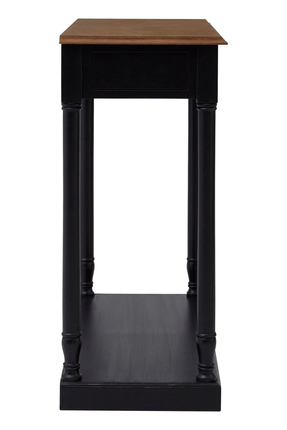 Stirling 1 Drawer Black Console Table