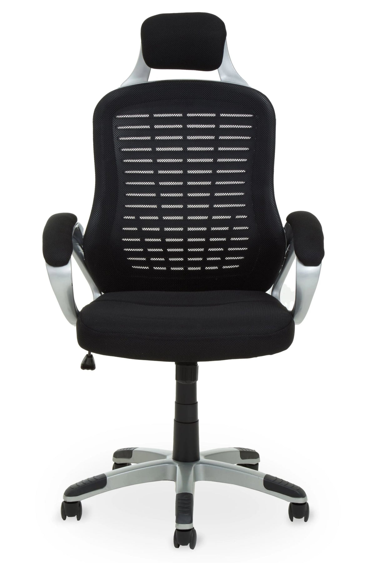 Windsor Black and Silver Home Office Chair