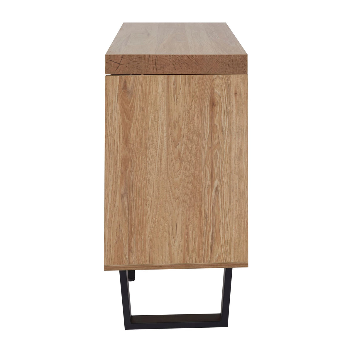 Dedham Wood Effect 3 Door Sideboard