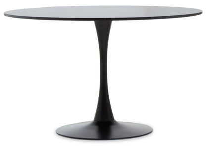 Westerham Large Round Black Tulip Dining Table