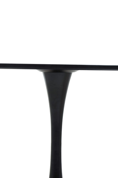 Westerham Large Round Black Tulip Dining Table
