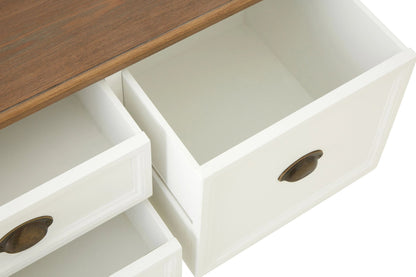 Hadleigh Square Coffee Table with Drawers