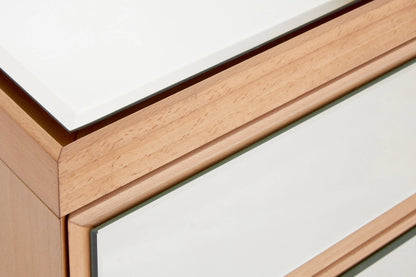 Vienna Mirrored 6 Drawer Chest