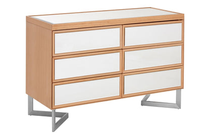 Vienna Mirrored 6 Drawer Chest