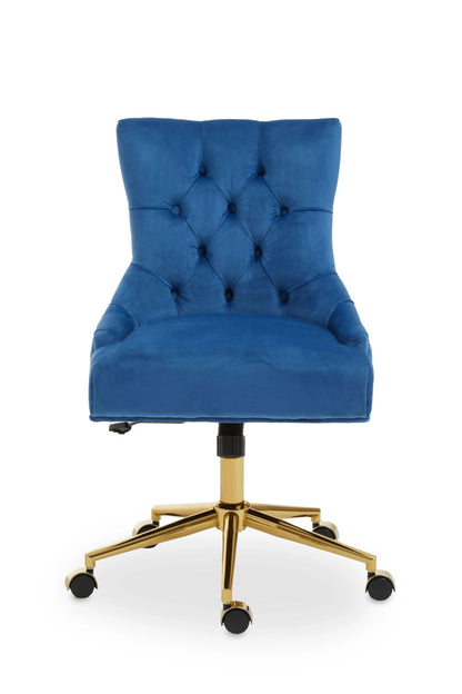 Woburn Velvet Home Office Chair 