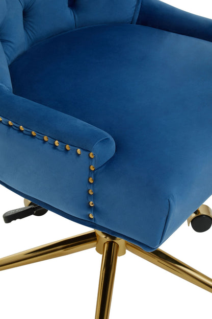 Woburn Velvet Home Office Chair 