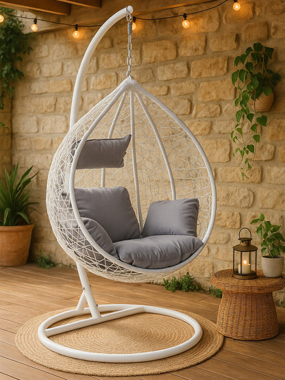 Bristol Rattan Effect Hanging Chair 
