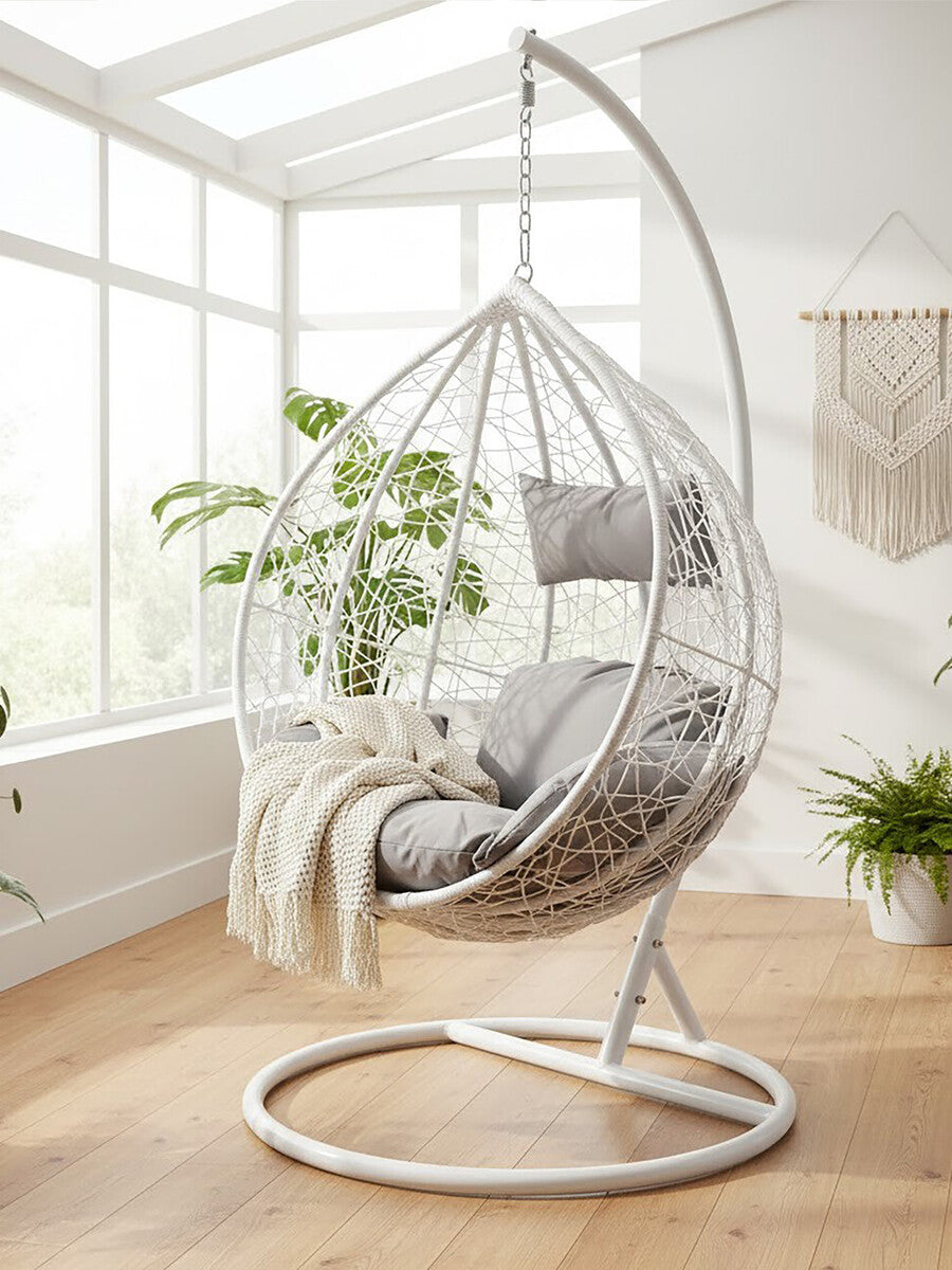 Bristol Rattan Effect Hanging Chair 