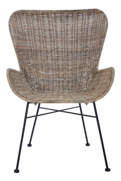 Cambridge Grey Wash Rattan Chair