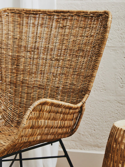 Cambridge Grey Wash Rattan Chair