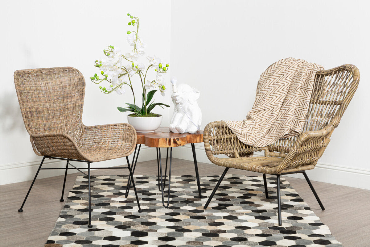 Cambridge Grey Wash Rattan Chair