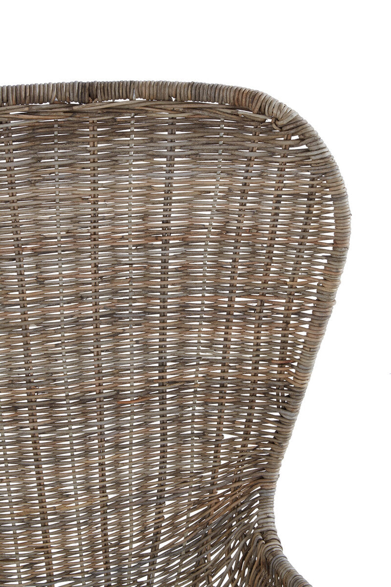 Cambridge Grey Wash Rattan Chair