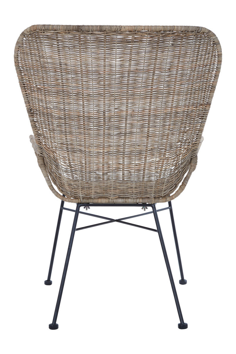 Cambridge Grey Wash Rattan Chair