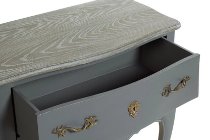 Stirling Dark Grey 4 Drawer Sideboard