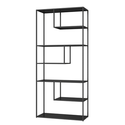 Oxford Black Metal Multi Tier Shelving Unit
