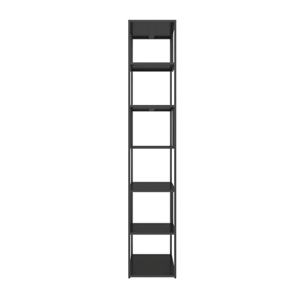 Oxford Black Metal Multi Tier Shelving Unit